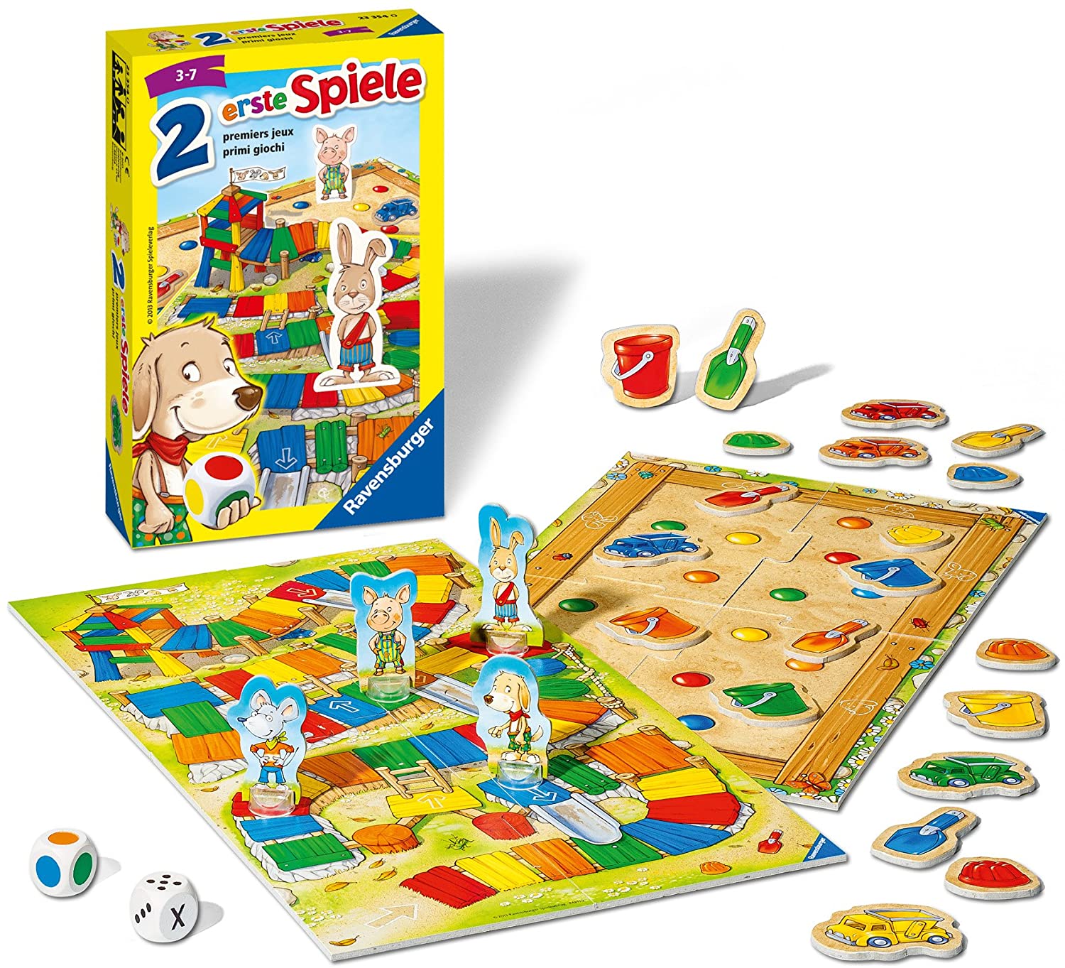 Ravensburger - 2 Erste Spiele 3+